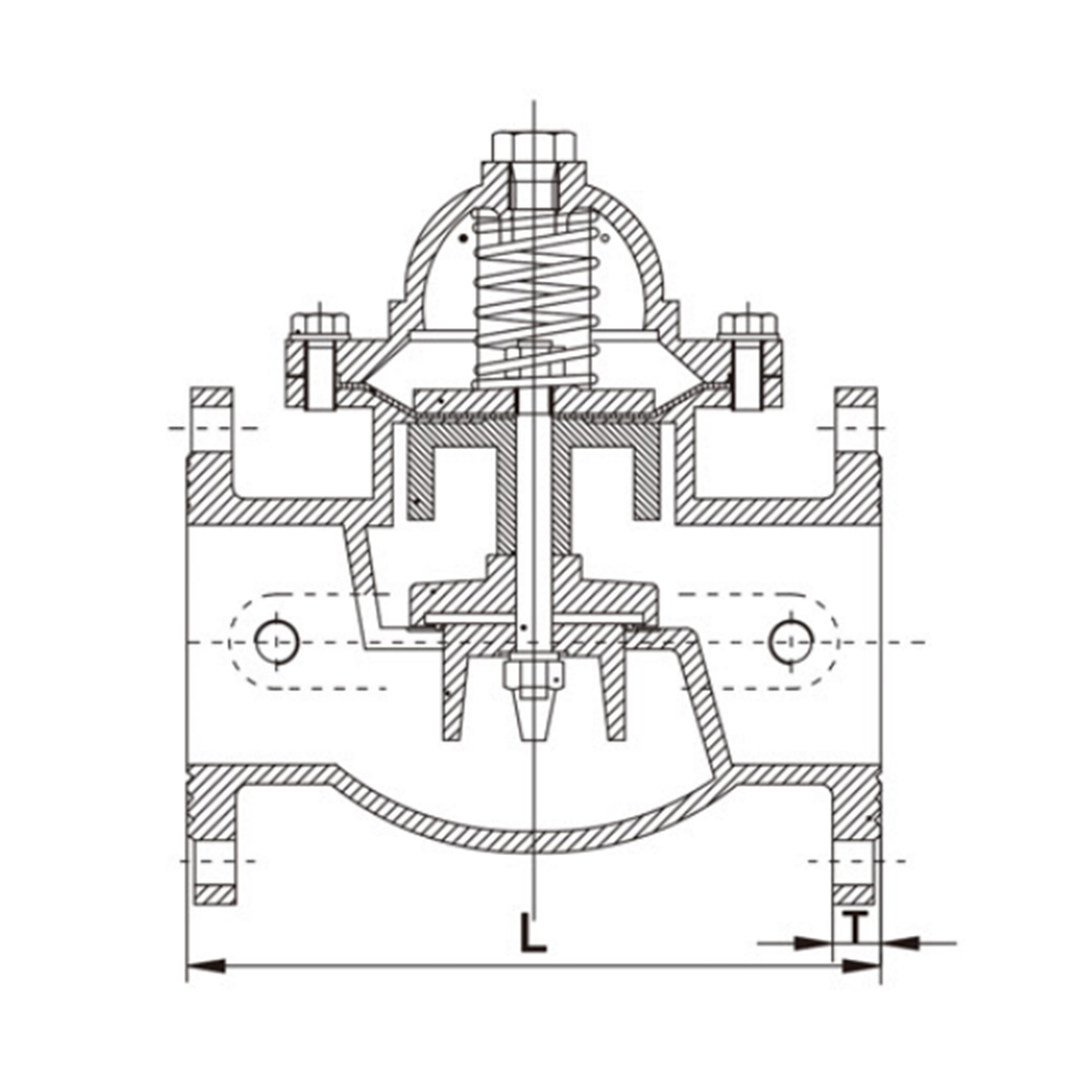 Emniyetli Basınç Tutma/Basınç Tahliye Vanası 500X-16Q Emniyetli Basınç Tutma/Basınç Tahliye Vanası 500X-16Q